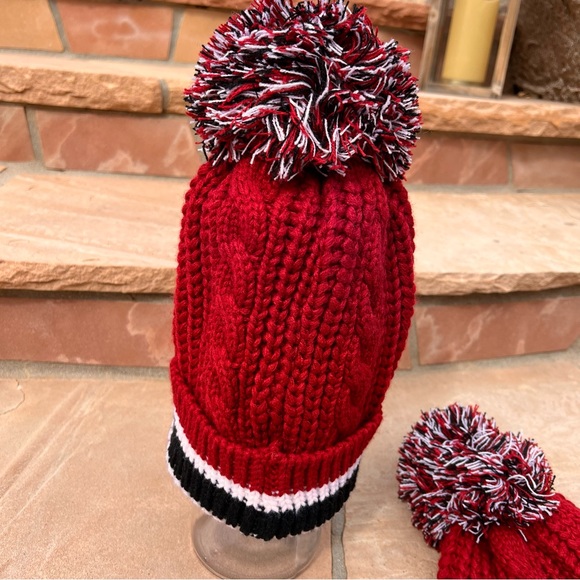 ⬇️47 Brand NFL NWT Womens Arizona Cardinals Beanie Pom Pom Quantity 1 Left - Picture 10 of 12
